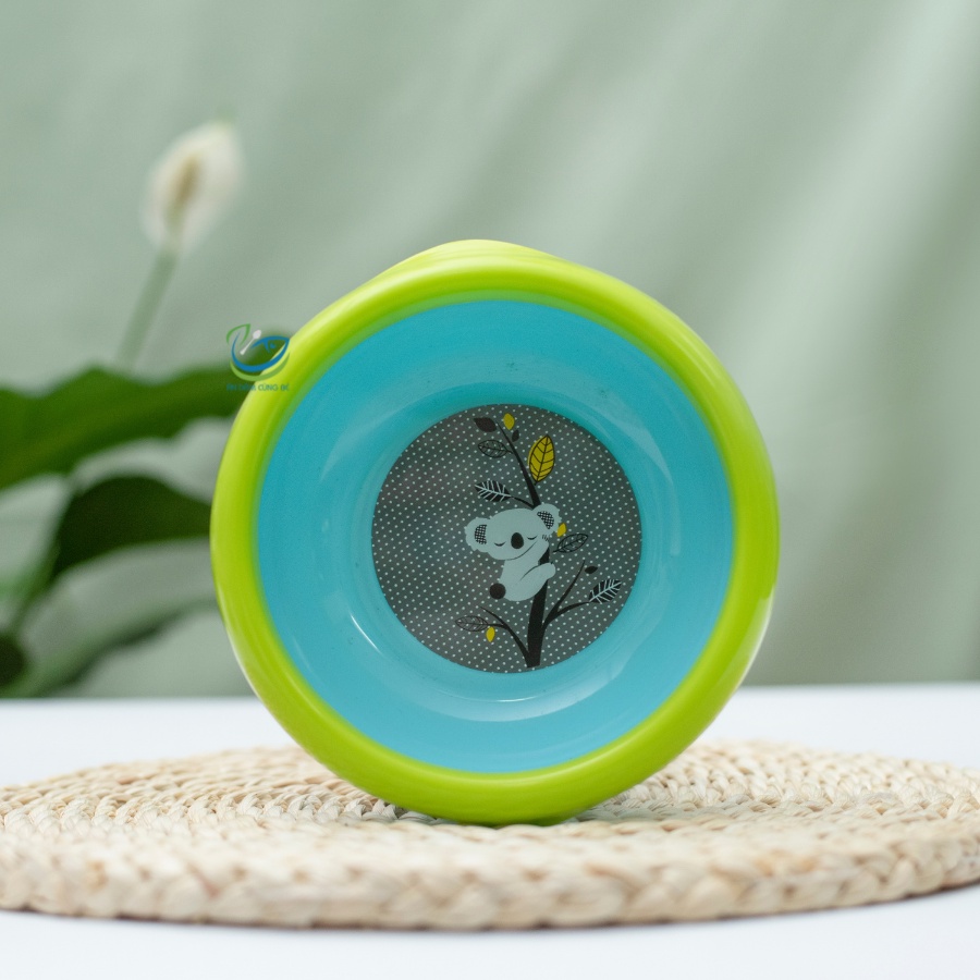 Chén bát ăn dặm cơm an toàn chống trượt lót cao su cho bé UPASS Thái Lan chính hãng