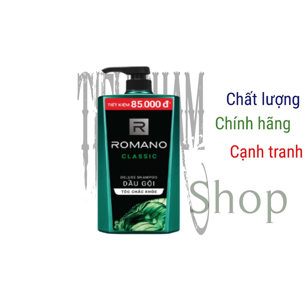 ROMANO_ DẦU GỘI CHO NAM GIỚI LOẠI 900G TIẾT KIỆM HƠN.