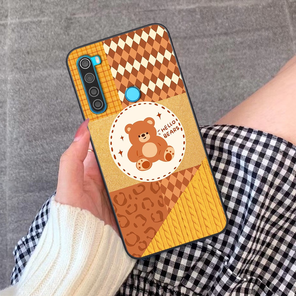 Ốp lưng Xiaomi REDMI NOTE 8 happy day, gấu bear dễ thương - BỀN - ĐẸP -BAO GIÁ TOÀN THỊ TRƯỜNG