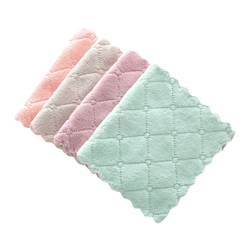Khăn lau chén dĩa từ sợi fiber siêu mịn