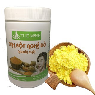 [Bán sỉ] Hộp 500g Tinh bột nghệ đỏ nguyên chất  - Shop Mẹ Ngọc Ánh