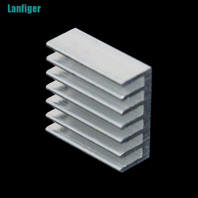 Bộ 10 chip Tản Nhiệt Điện Tử Bằng Nhôm 14 * 14 * 6mm
