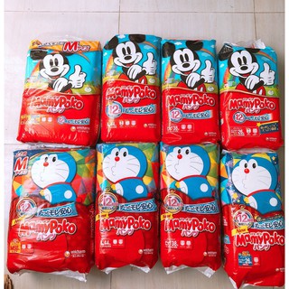 Tã quần MamyPoKo Mickey - DOREMOM nội địa Nhật M58/L42/XL36/XXL26