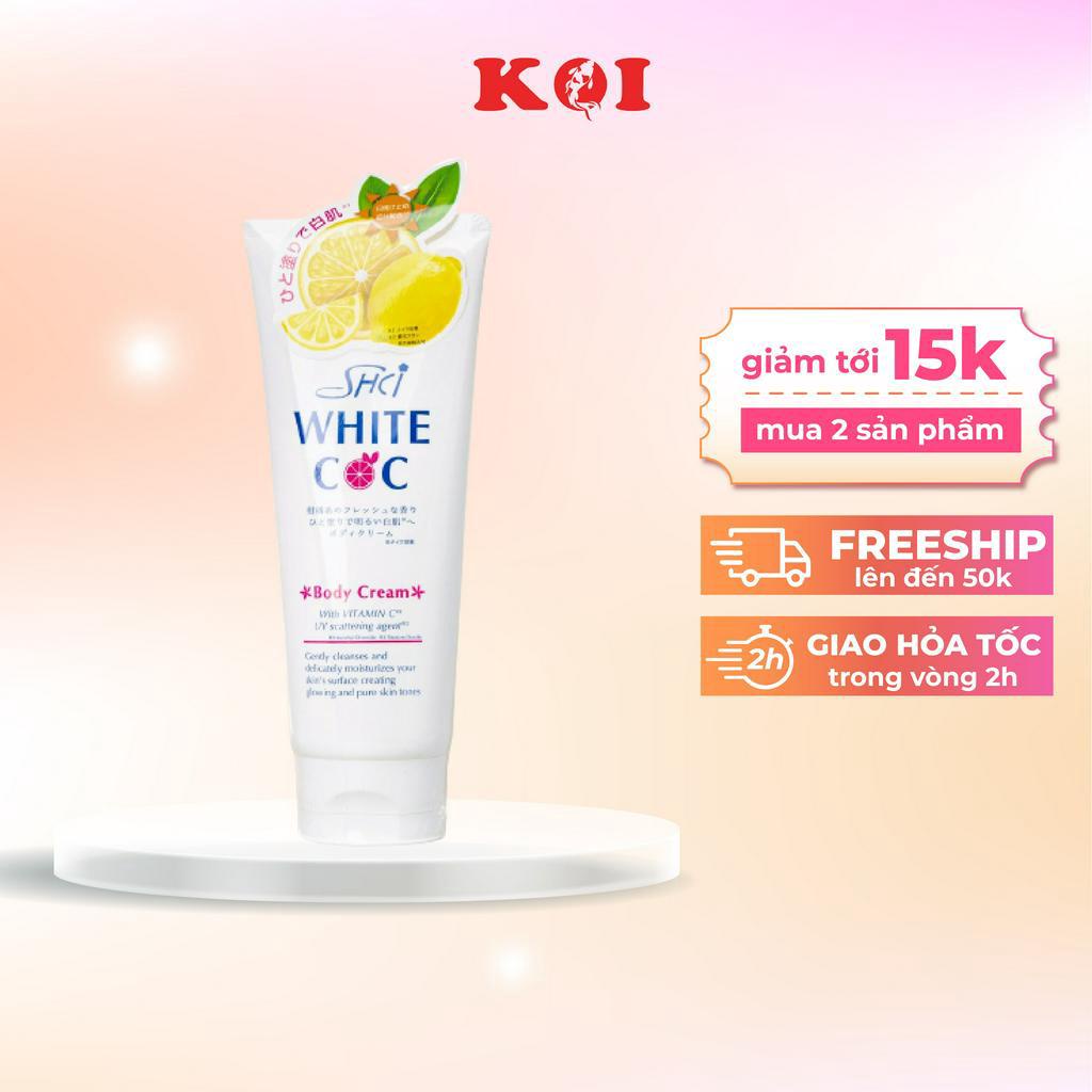 Kem dưỡng thể trắng da SHC White cc 180g