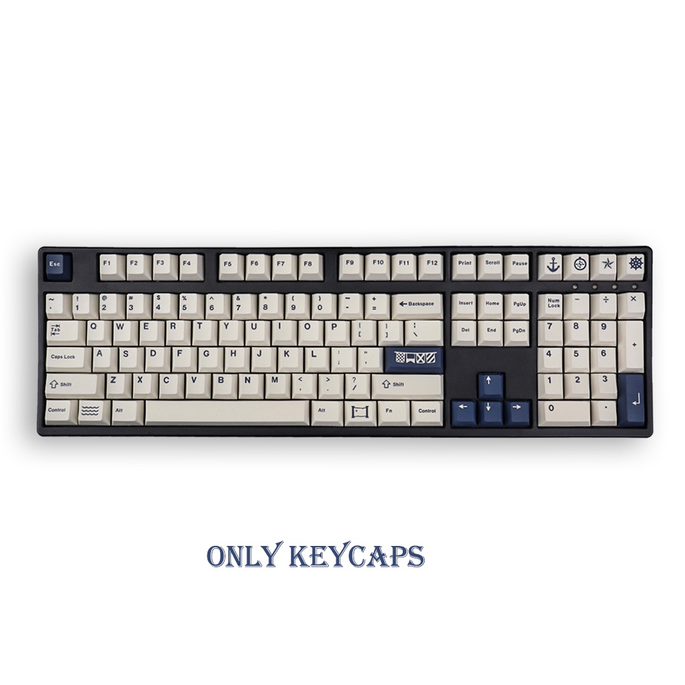 Bàn Phím Cơ Gmk Seafarer PBT 130 Dành Cho Cherry MX