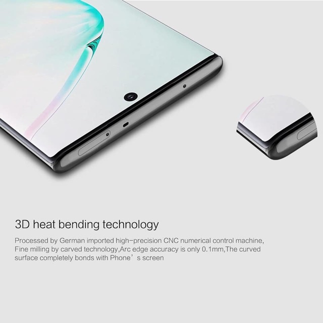 Miếng dán cường lực Note10 / Note10 Plus full màn hình 3D Nillkin CP+ Max