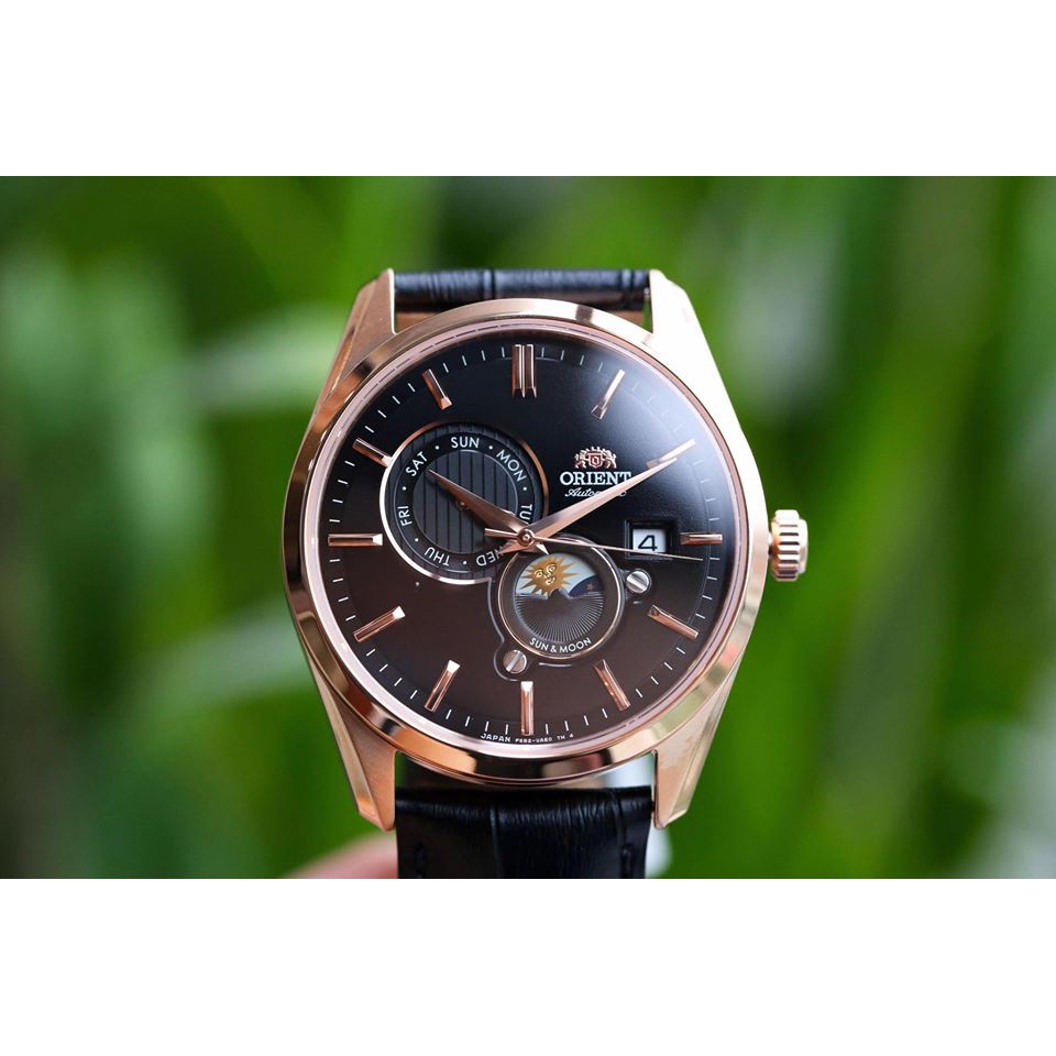 ĐỒNG HỒ NAM ORIENT RA-AK0304B00C_TONE CHOCOLATE LỊCH LÃM