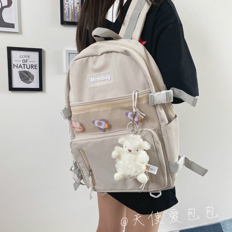 [FREESHIP ĐƠN 50K] BALO BA LÔ ĐI HỌC MÀU  Pastel DỄ THƯƠNG ulzzang túi