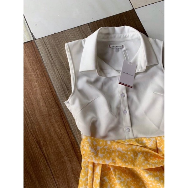 Đầm Tommy hilfiger hoa vàng nhỏ tươi tắn 🍀🍀🍀
