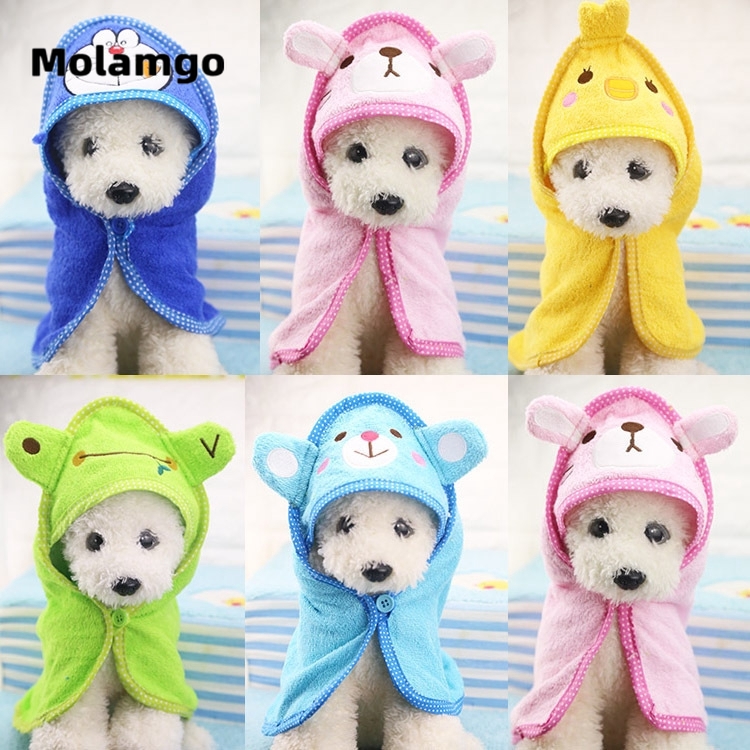 Khăn Tắm Dễ Thương Cho Chó