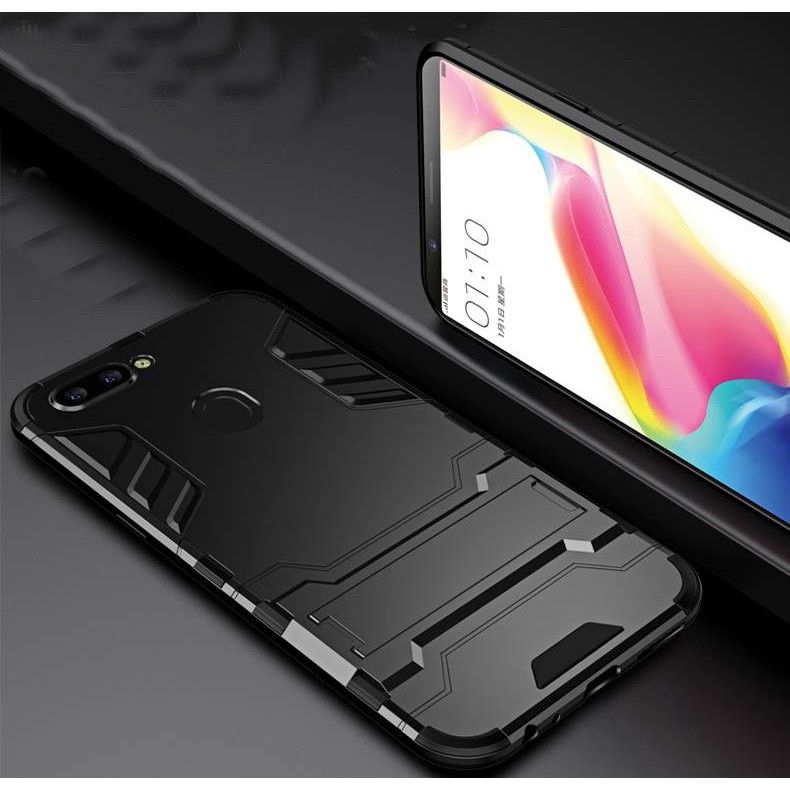 ỐP Xiaomi Mi 8 Lite CHỐNG SỐC Iron đen