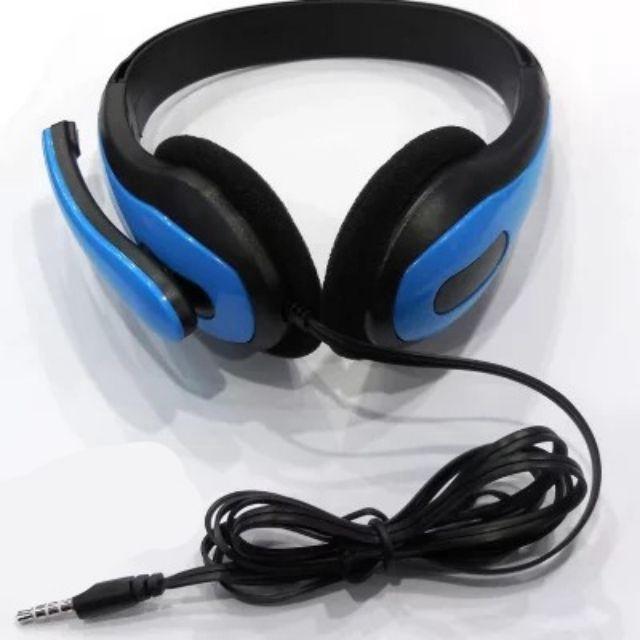 Single Plug Game Headset Headset Laptop Desktop Computer Single Hole with Wheat Mobile Phone Headset YUE