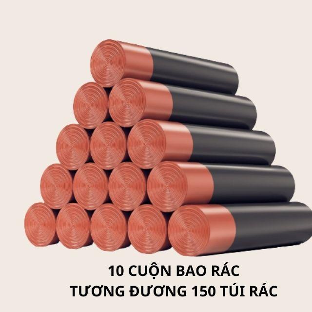 Bộ 5 cuộn tương đương 75 túi đựng rác dùng cho thùng rác Joybos  thông minh tự động đóng gói - Minh Tín Shop