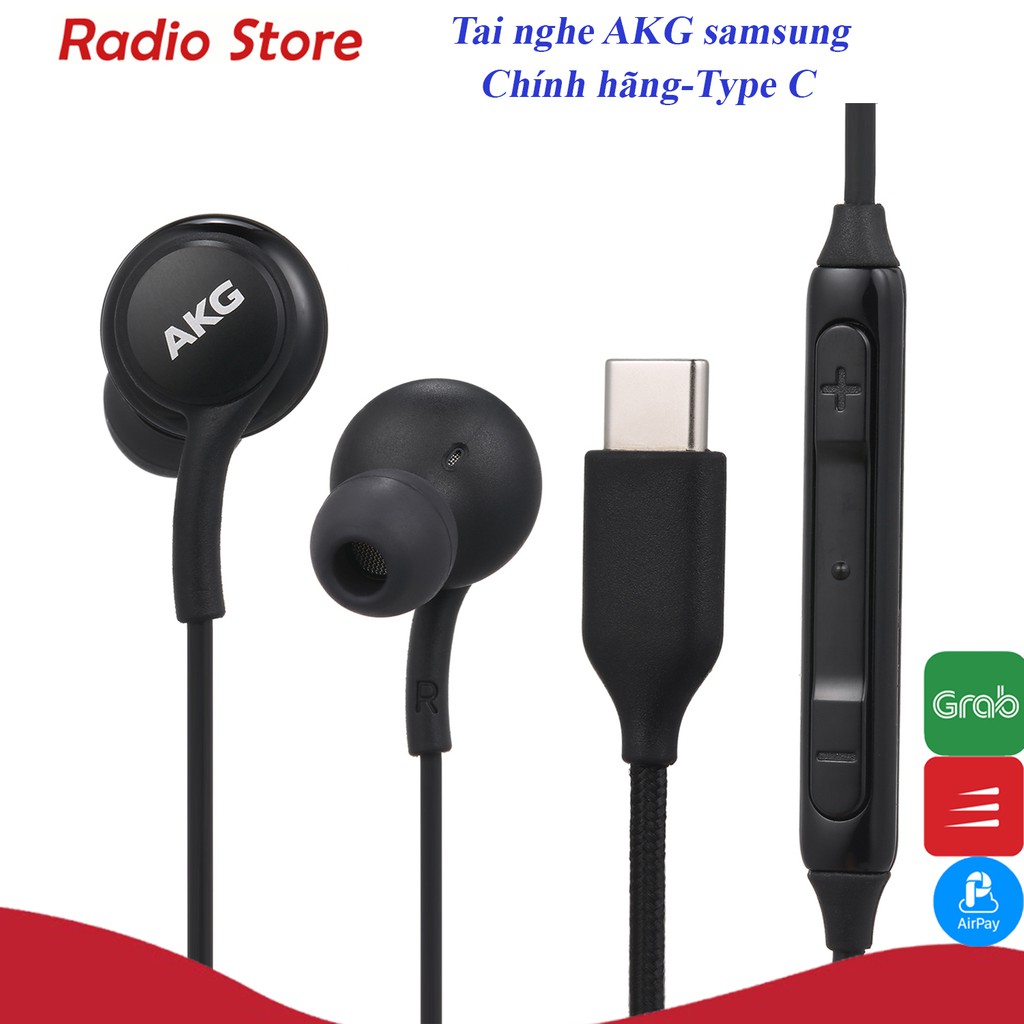 Tai nghe akg chính hãng note 10 type c, tai nghe Samsung chính hãng chuẩn zin- Bh 12 tháng lỗi 1 đổi 1