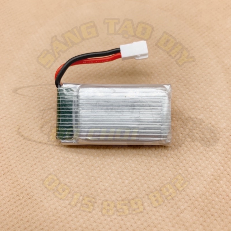 Pin Lipo 1s 3.7V 400mAh dòng xả 25C dùng cho máy bay, Quadcopter, Drone, Flycam