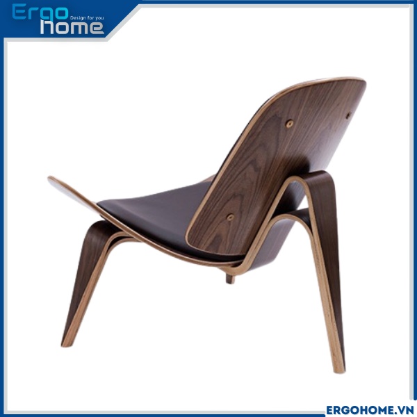 Ghế thư giãn Luna Chair Scandinavian sang trọng, ghế đọc sách trang trí phòng làm việc - ERGOHOME
