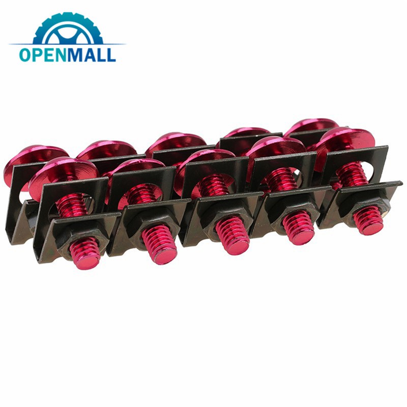 Set 10 ốc vít 6mm chuyên dụng cho xe máy