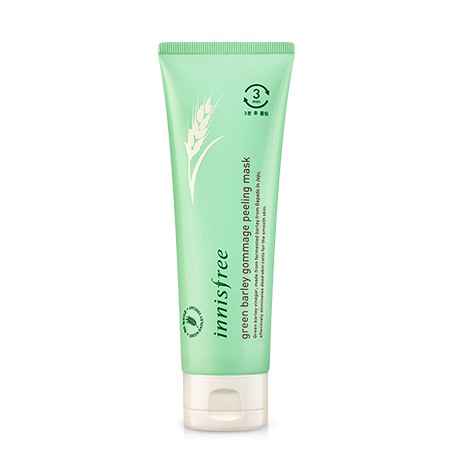 Tẩy da chết lúa mạch Innisfree Green Barley Gommage Peeling Mask nhẹ dịu cho mọi loại da