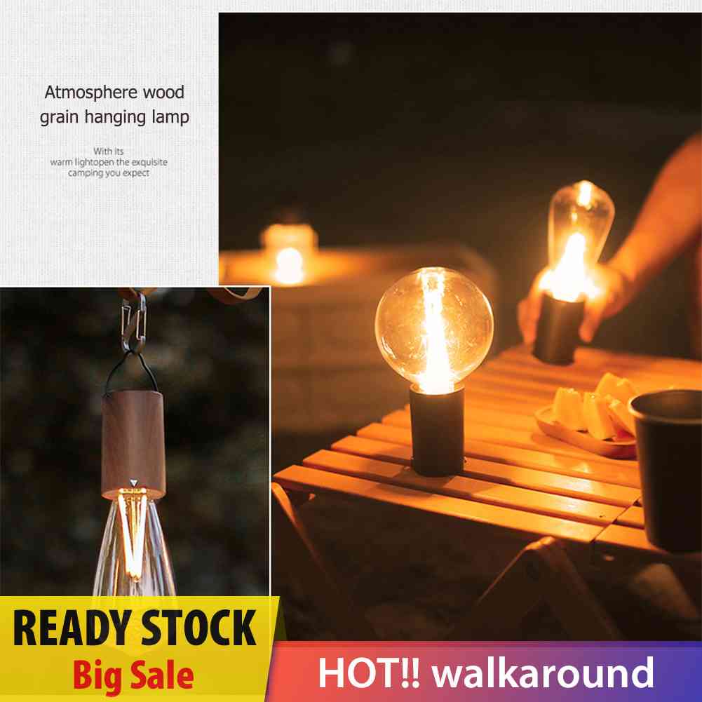 Đèn Pin Cắm Trại Bằng ABS Tích Hợp Đèn Led Tiện Dụng