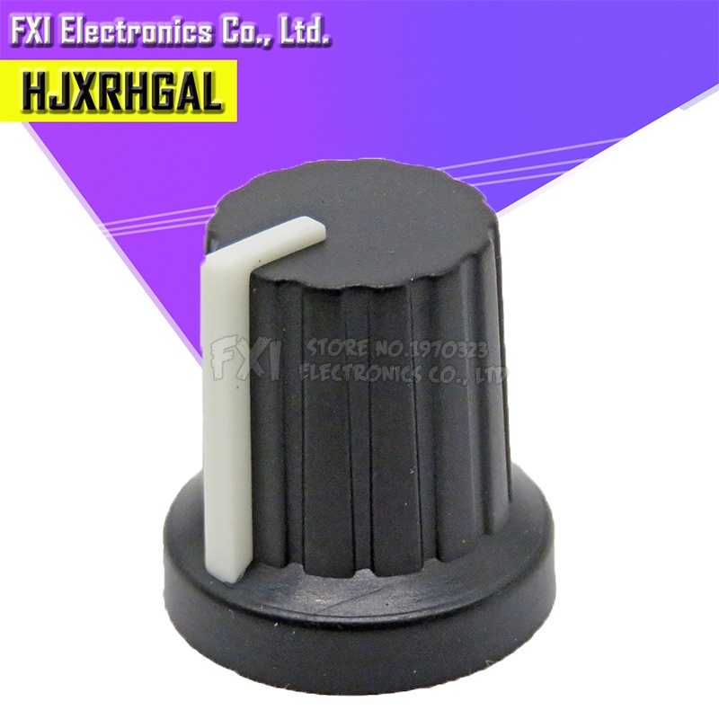 Set 10 Núm Vặn Chiết Áp 6mm wh148 Chuyên Dụng