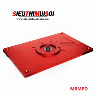 Mặt Bàn Máy Phay Đỏ - Mặt Bàn Máy Soi Cầm Tay Cốt 12.7mm