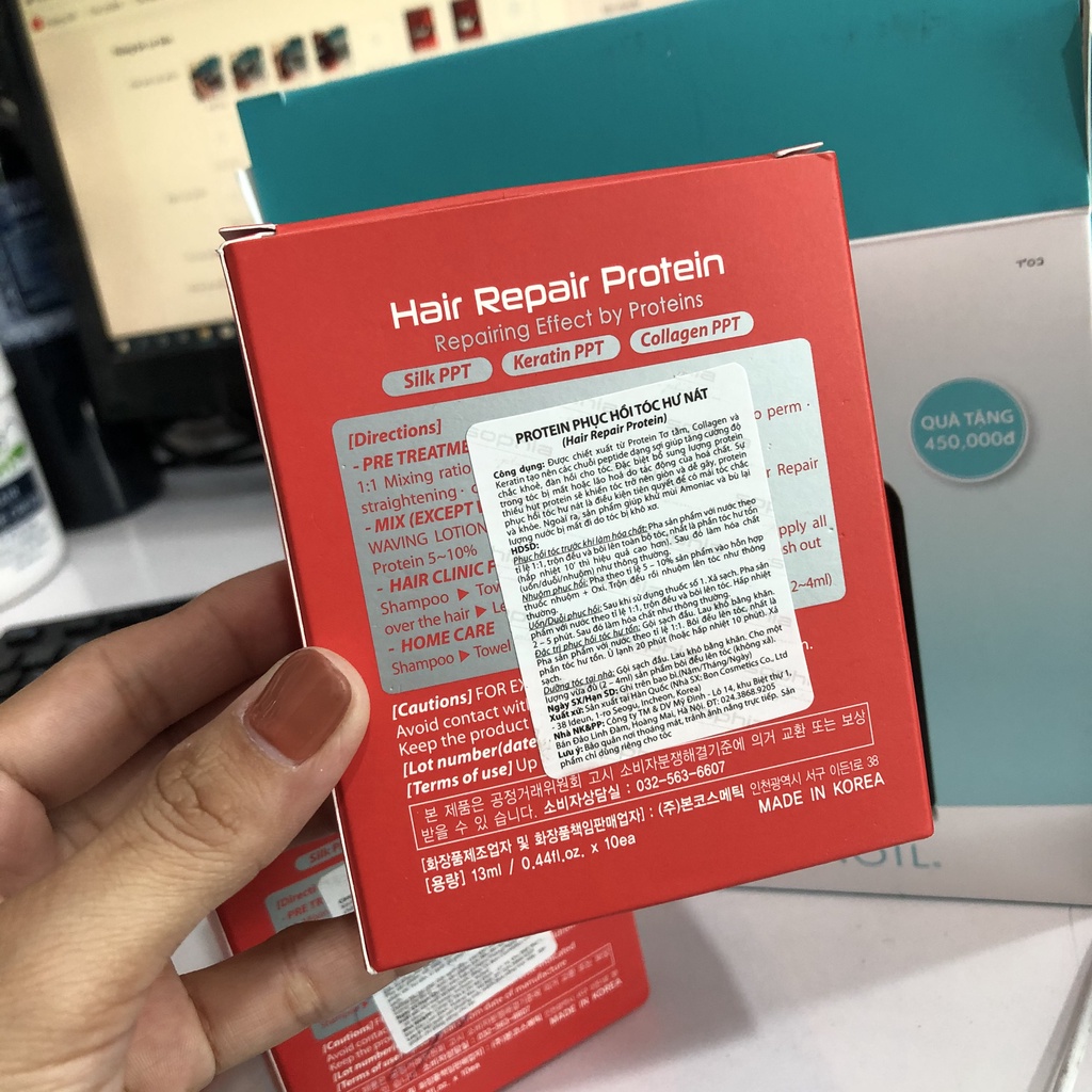 Sophia Protein Repair chuyên phục hồi tóc hư nát