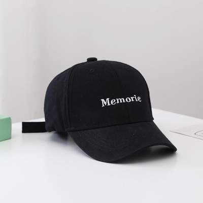 Mũ Lưỡi Trai Thêu Chữ Memorie Phong Cách Hàn Quốc Thời Trang Cá Tính Cho Nam Nữ