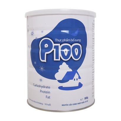 2 hộp sữa P100 900g