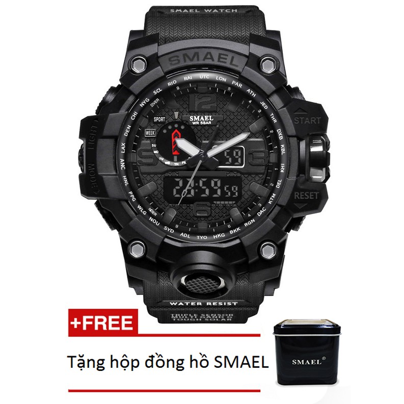 Đồng hồ điện tử thể thao nam SMAEL dây Silicon SM006 | BigBuy360 - bigbuy360.vn