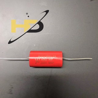 Linh Kiện Mới, Tụ Audio Phân Tần 4uF 250V Quy Cách 405J Không Phân Cực Màu Đỏ