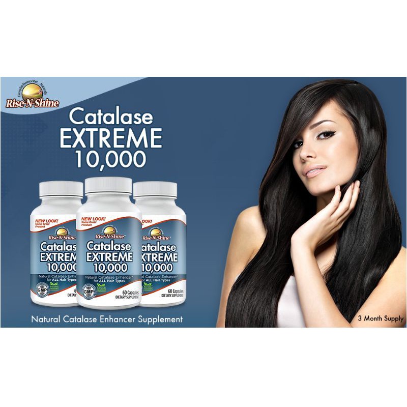 Viên Uống Bổ Sung cho tóc bạc Catalase CHỐNG GÃY RỤNG | Thế Giới Skin Care