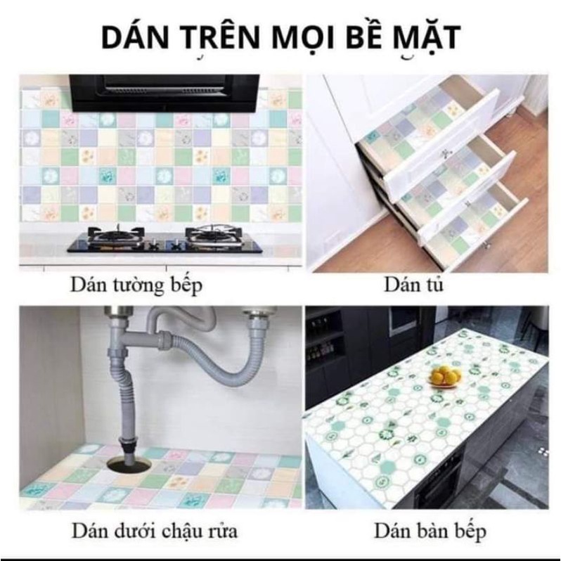 CUỘN GIẤY DÁN BẾP HỌA TIÉT