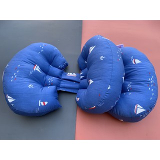 Gối bầu cánh tiên kèm gối phụ chất vải cotton lụa Hàn Quốc, bông mềm mại giúp mẹ ngủ ngon con khỏe