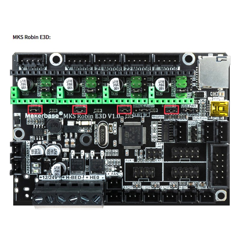 Mạch Điều Khiển Động Cơ Bước MKS TMC2226 TMC2209