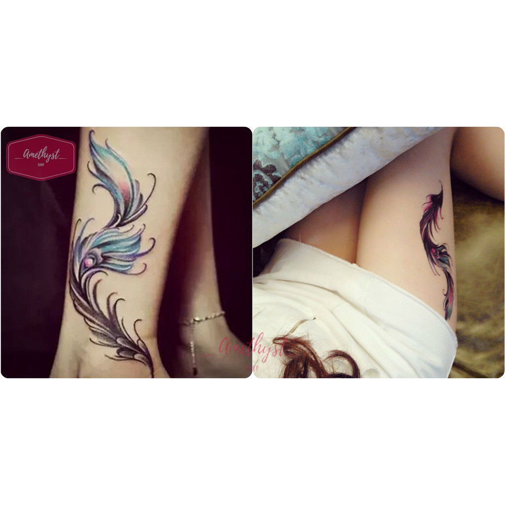 Set 2 Hình Xăm Dán Tatoo Cao Cấp