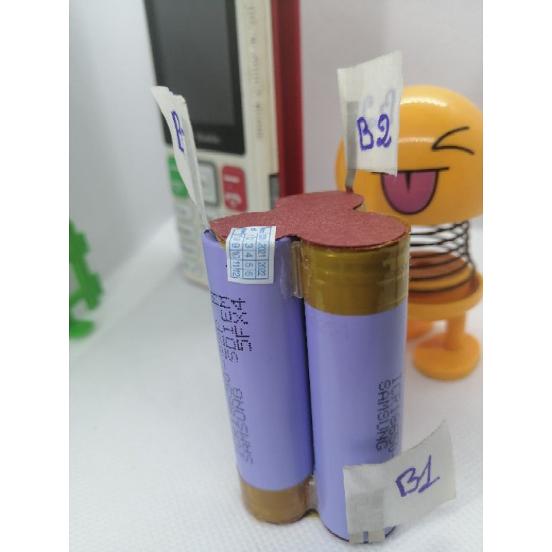 Khối Pin 3S tam giác không kèm mạch