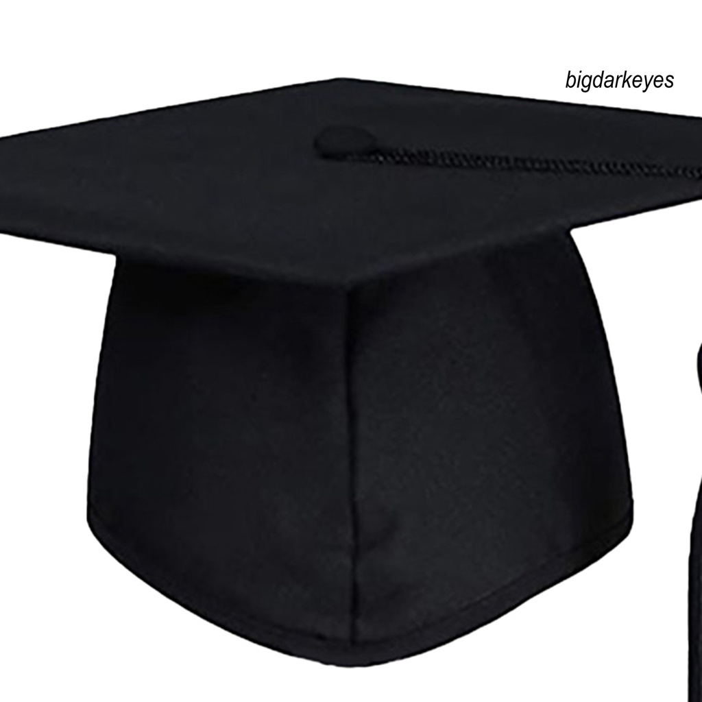 Nyt- Mũ Tốt Nghiệp Bằng Vải Có Miếng Dán Hình Đôi Mắt Cho Học Sinh