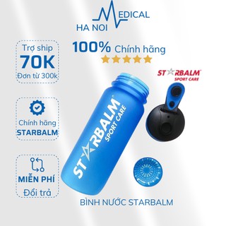 Bình nước thể thao STARBALM 650ml nhập khẩu HÀ LAN - CHAI NƯỚC SIÊU BỀN, AN TOÀN CHO NGƯỜI DÙNG