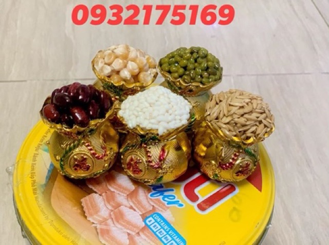 5 Túi vàng ngũ đậu chưng Thần Tài