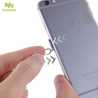 ♥♣♥ 10pcs Slim Sim Card Tray Pin Eject Removal Tool Needle Opener Ejector for Most Smartphone 