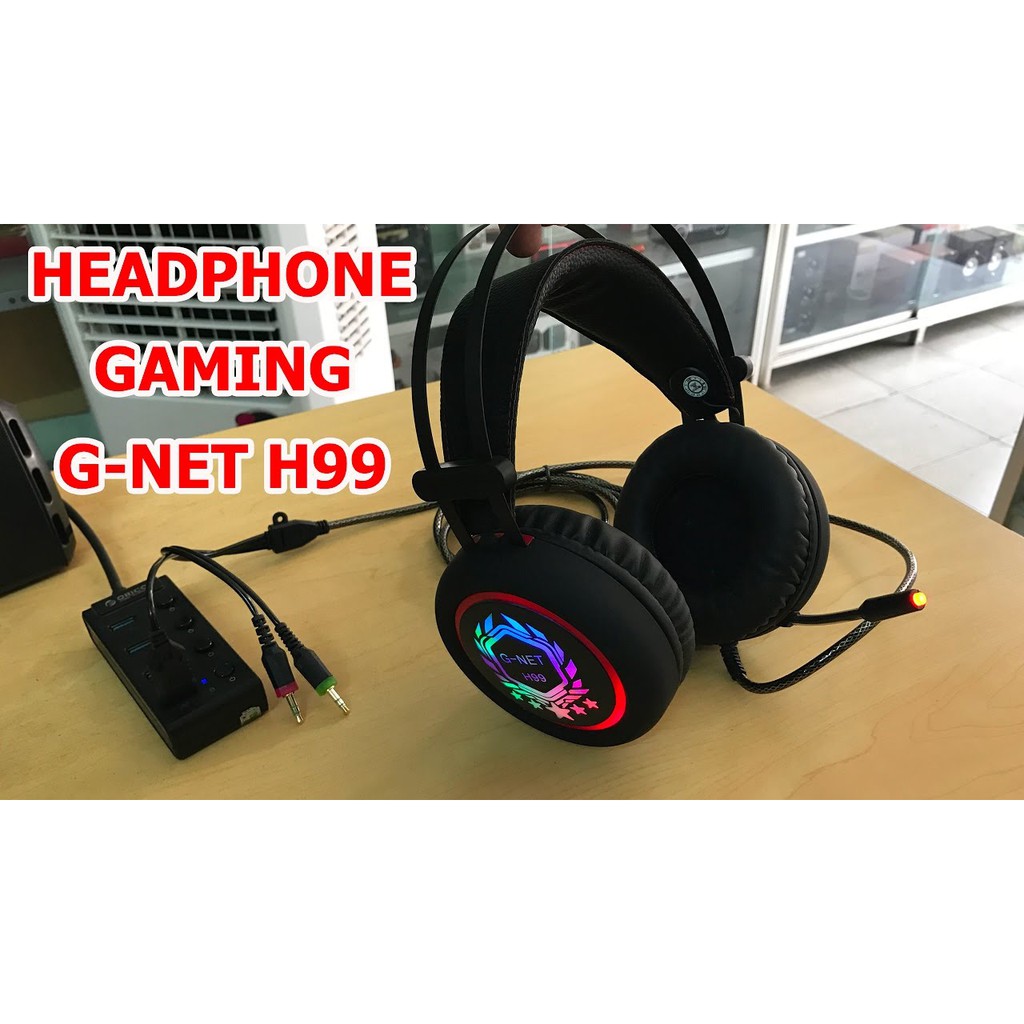 MUA Tai nghe chuyên game G-Net H99 3.5 - TẶNG ngay bàn di chuột GAMENG