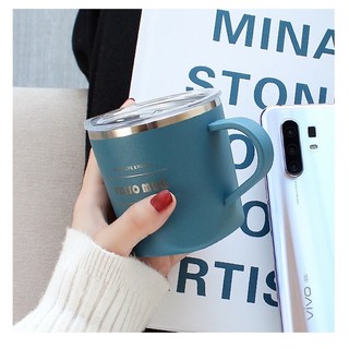 Tyeso mug có quai cầm 300ml + TICKER