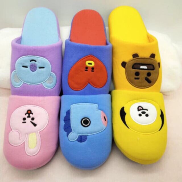 Dép bông đi trong nhà BT21