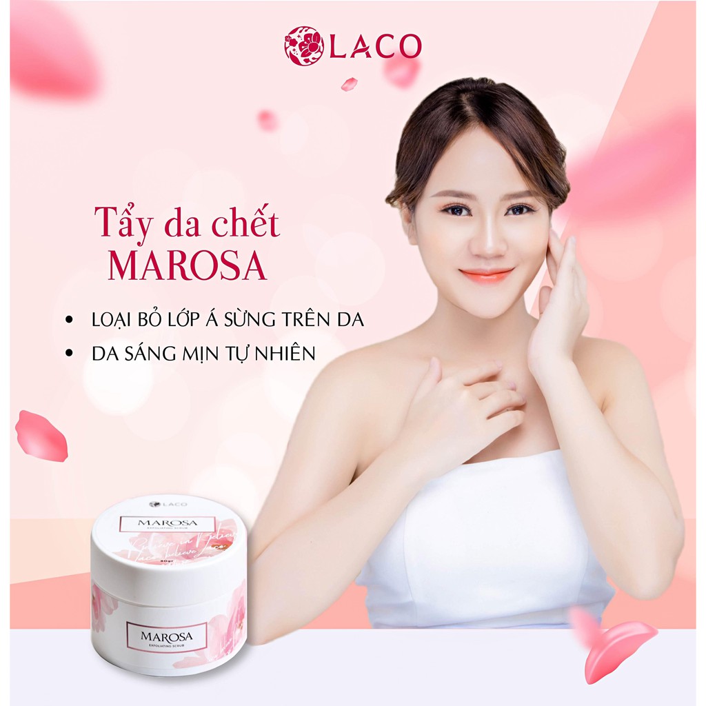 TẨY DA CHẾT MAROSA (TDC FACE & BODY) - giúp tăng hấp thụ dưỡng chất cho làn da tươi trẻ