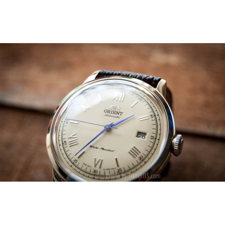 Đồng hồ nam Orient dây da Automatic Bambino Gen 2 Version 2 FAC00009N0