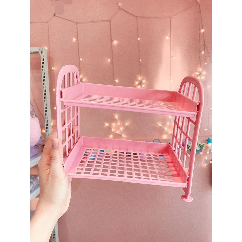 Kệ để đồ mini 2 tầng nhỏ gọn