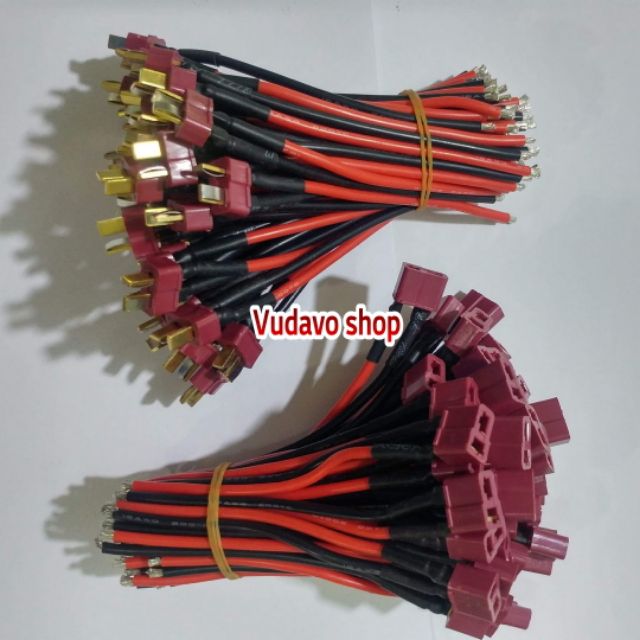 Jack Chữ T Dây 16AWG hàn sẵn