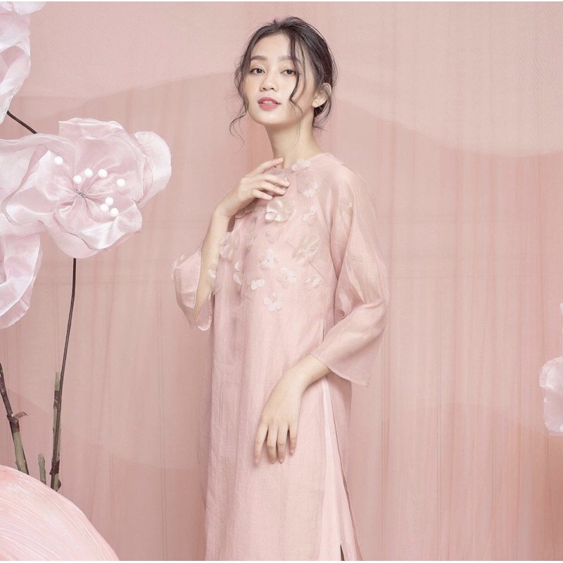 Áo dài của oversized