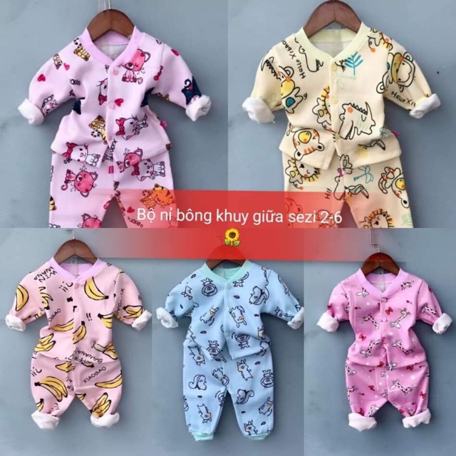 Set bộ nỉ cho bé