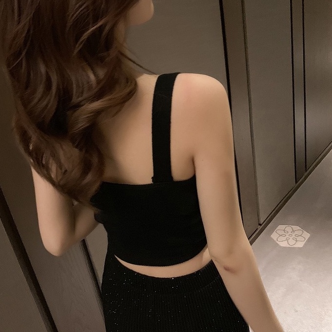 Áo Ống Thiết Kế Thắt Nút Dáng Ôm Thời Trang Mới Cho Nữ